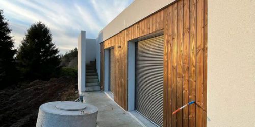 Janvier 2026 : réalisation d'un bardage