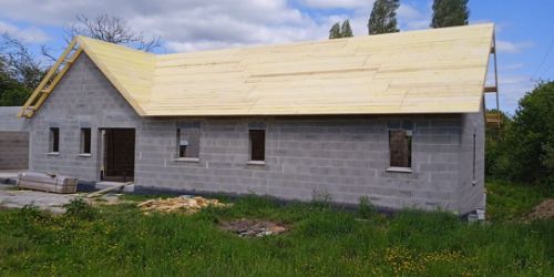 Réalisation d'une charpente à Gouesnac'h (29950)