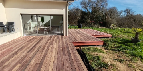 Mars 2025 : Réalisation d'une terrasse