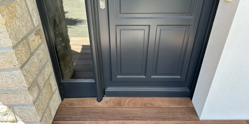 Réalisation d'une terrasse Camaru à Fouesnant