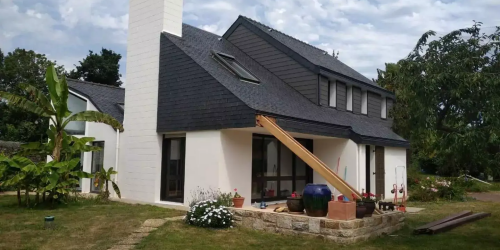 Exemple de pose de bardage