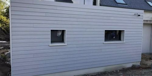 Exemple de pose de bardage