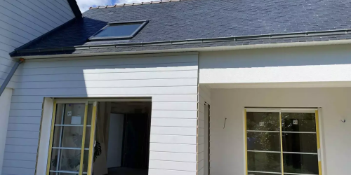 Exemple de pose de bardage