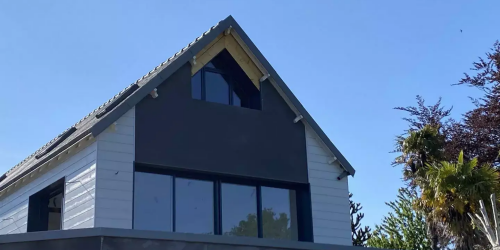 Exemple de pose de bardage