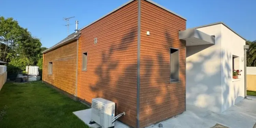 Mai 2025 : réalisation d'une extension en bois