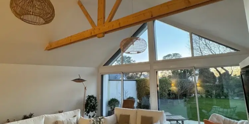 Janvier 2025 : pose de menuiseries extérieures