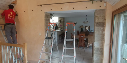 Septembre 2025 : pose d'une verrière