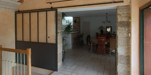 Septembre 2025 : pose d'une verrière