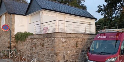 Octobre 2024 : rénovation d'une façade