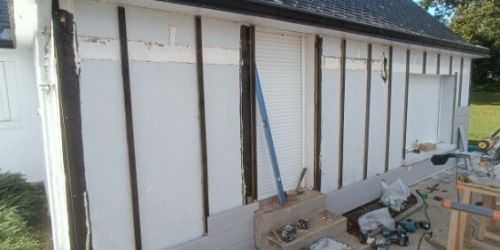 Octobre 2024 : rénovation d'une façade