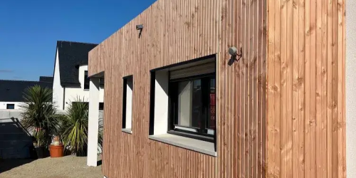 Octobre 2025 : réalisation d'un bardage